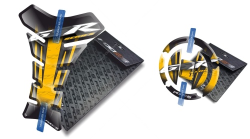 Tankpad Cappad Suzuki GSR 600 650 750 T1 yellow sticker