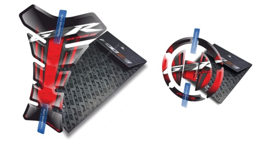 Tankpad Cappad Suzuki GSR 600 650 750 T1 red sticker