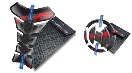 Tankpad Cappad Suzuki GSR 600 650 750 T1 black sticker