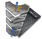 Adesivo per serbatoio TA Suzuki GSX-1300R HayabUSA Silver