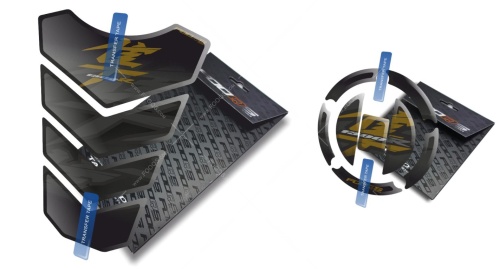 Tankpad Cappad Suzuki GSX 1300R Hayabusa TA black gold sticker