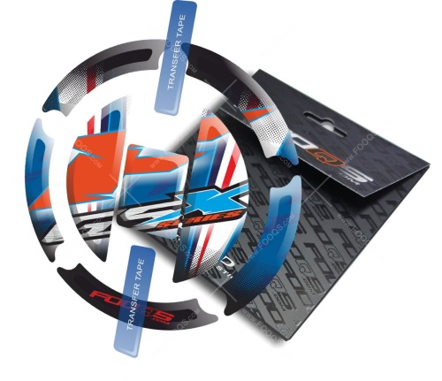 Cappad Suzuki GSX-F 600 650 750 T1 blue sticker