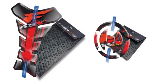 Tankpad Cappad Suzuki GSXF 600 650 750 T1 red sticker