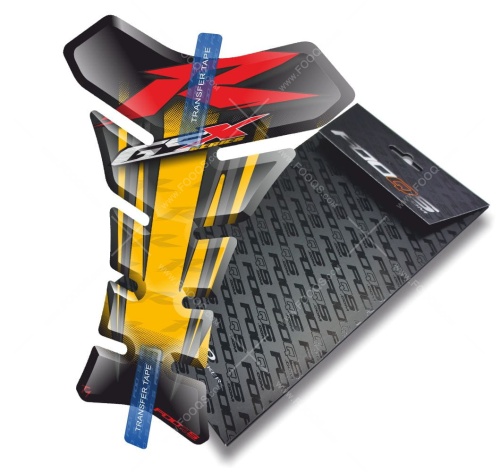 Tankpad Suzuki GSX-R 600 750 1000 T1 yellow sticker