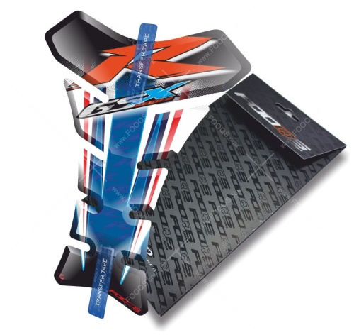 Tankpad Suzuki GSX-R 600 750 1000 T1 blue sticker