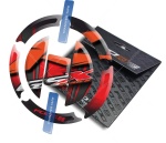 Adhesivo depósito combustible Suzuki GSX-R 600 750 1000 Rojo