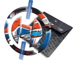 Suzuki GSX-R 600 750 1000 Adhesivo depósito combustible azul