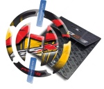 Adesivo per il tappo del carburante Suzuki GSX-R 600 750 1000 Yellow