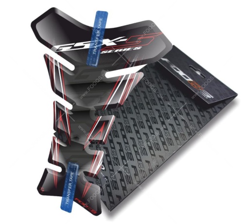 Tankpad Suzuki GSX-S 750 1000 T1 black red sticker