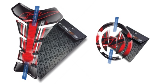 Tankpad Cappad Suzuki SV 650 1000 T1 red sticker