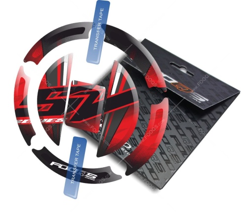 Cappad Suzuki SV 650 1000 T1 red sticker