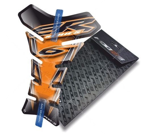 Tankpad Kawasaki Er 6f 6n T1 orange sticker