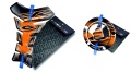 Tankpad Cappad Kawasaki Er 6f 6n T1 orange sticker