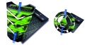 Tankpad Cappad Kawasaki GTR 1400 TA green sticker