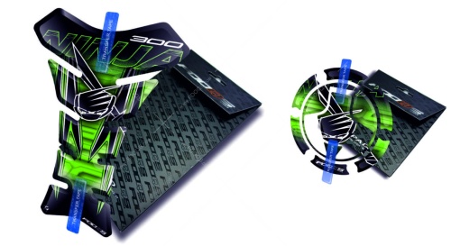 Tankpad Cappad Kawasaki Ninja 300 T1 green sticker