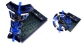 Tankpad Cappad Kawasaki Ninja 400 T1 blue sticker