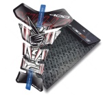 Naklejka na bak tankpad T1 Kawasaki Ninja 400 White Red