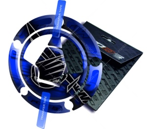 Naklejka na wlew paliwa Kawasaki Ninja 650 Blue