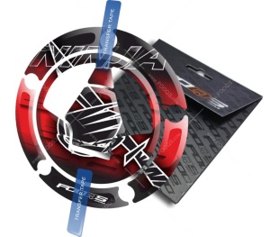 Naklejka na wlew paliwa Kawasaki Ninja 650 Red