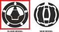 Cappad Kawasaki Ninja 650 older model T1 sticker