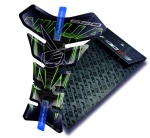 Tankpad T1 Kawasaki Ninja 650 Black Green stickers decals