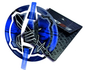 Naklejka na wlew paliwa Kawasaki Ninja 650 New model Blue