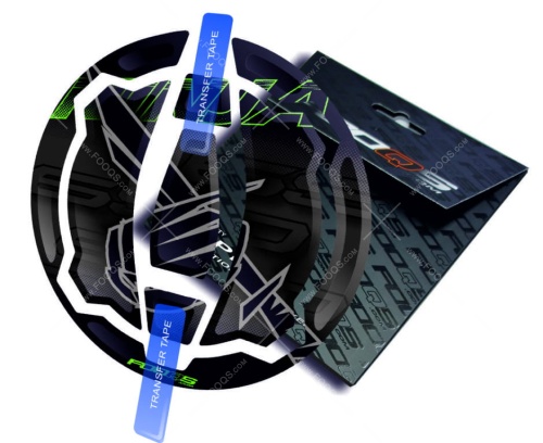 Cappad Kawasaki Ninja 650 new model T1 black green sticker