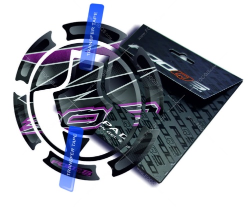 Cappad Kawasaki Z 300 T1 purple sticker