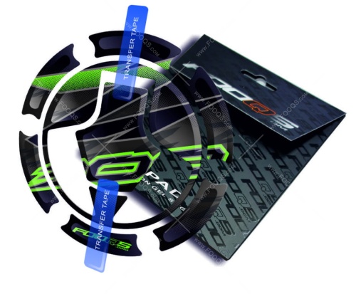 Cappad Kawasaki Z 300 T1 black green sticker