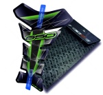 Tankpad T1 Kawasaki Z 650 Black Green stickers decals