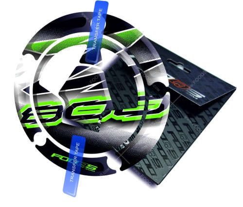 Cappad Kawasaki Z 800 T1 white green sticker