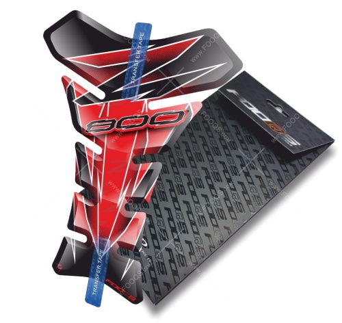 Tankpad Kawasaki Z 800 T1 red sticker