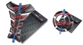Tankpad Cappad Kawasaki Z 800 T1 black red sticker