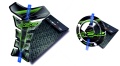 Tankpad Cappad Kawasaki Z 800 T1 black green sticker