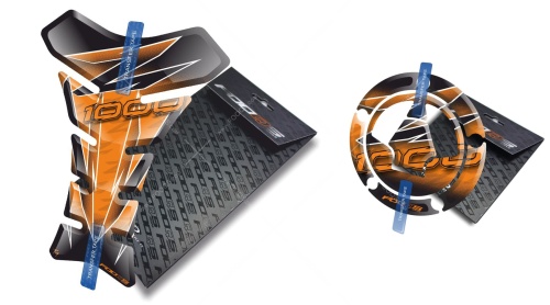Tankpad Cappad Kawasaki Z 1000 T1 orange sticker