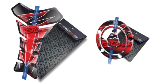 Tankpad Cappad Kawasaki Z 1000 T1 red sticker