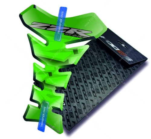 Tankpad Kawasaki ZZR 250 600 1100 1200 1400 1600 T1 green sticker