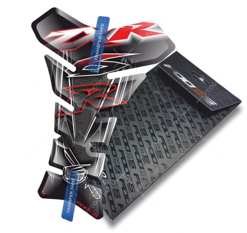 Tankpad Kawasaki ZX 6R T1 black red sticker