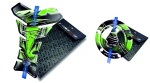 Adesivi per serbatoio tankpad cappad T1 Kawasaki ZX-6R Green