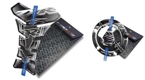Tankpad Cappad Kawasaki ZX 6R T1 black sticker