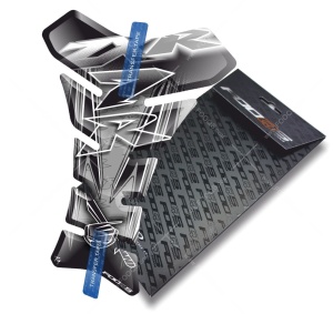 Adesivo per serbatoio T1 Kawasaki ZX-7R Silver