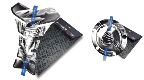 Tankpad Cappad Kawasaki ZX 7R T1 white sticker