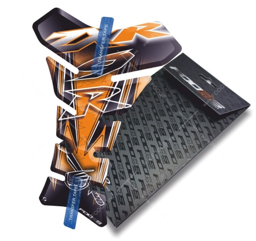 Tankpad Kawasaki ZX 9R T1 orange sticker