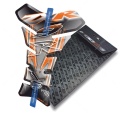 Tankpad Kawasaki ZX 9R T1 silver orange sticker