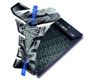 Tankpad Kawasaki ZX 10R T1 silver sticker