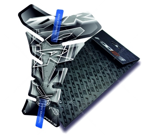 Tankpad Kawasaki ZX 10R T1 silver sticker