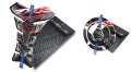 Tankpad Cappad Kawasaki ZX 10R T1 black red sticker
