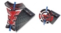 Tankpad Cappad Yamaha FZ6 T1 red sticker