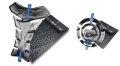 Tankpad Cappad Yamaha FZ6 T1 silver sticker