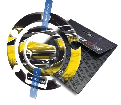 Cappad Yamaha FZ8 T1 yellow sticker